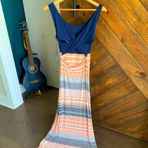 Market and Spruce Mitchel Knit Maxi Dress.